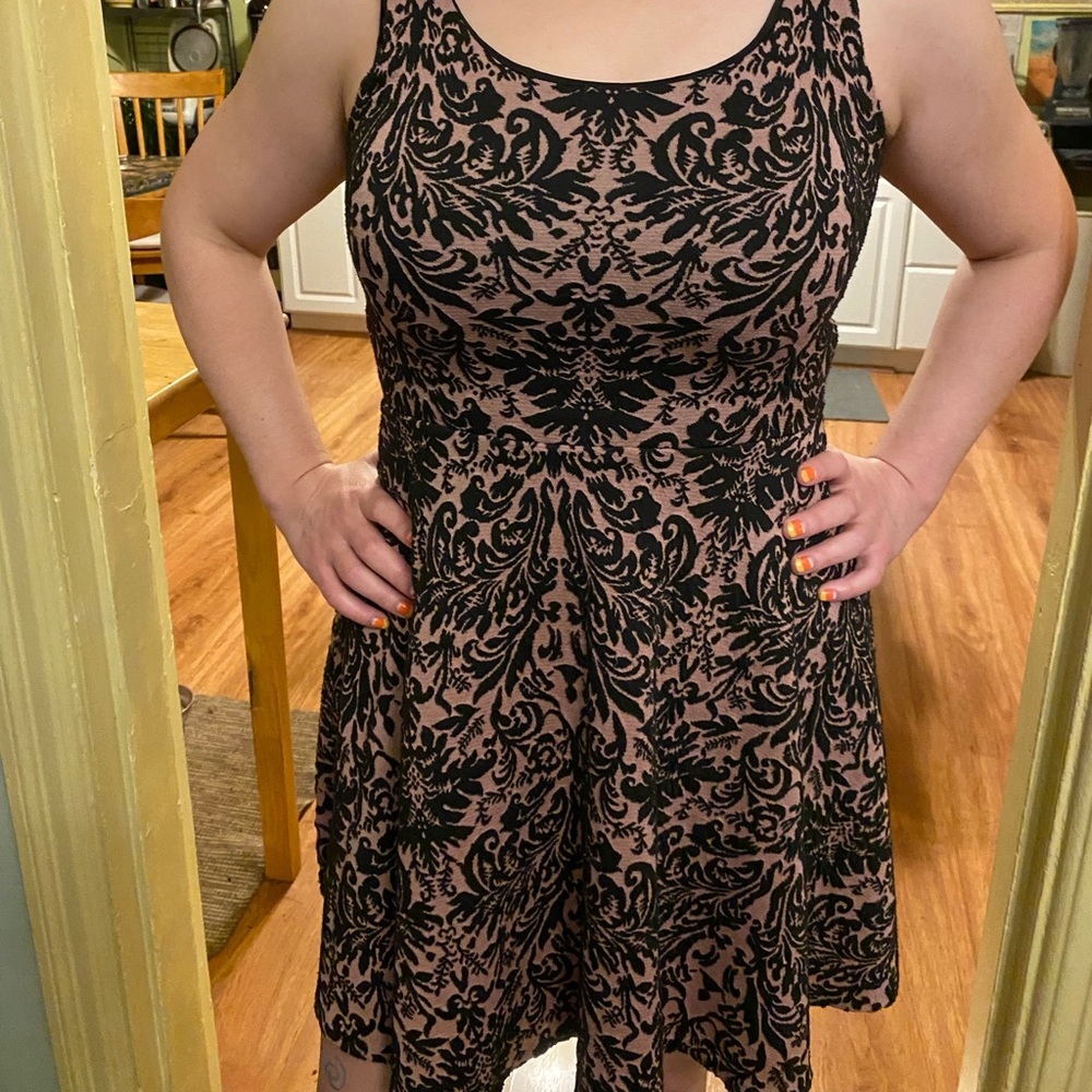 Velvety Classic A-Line Dress